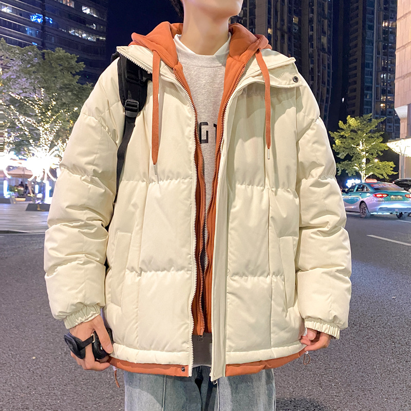 Street Fashion Youth - Fashion Men's Hooded Cotton-Padded Jackets 2025
