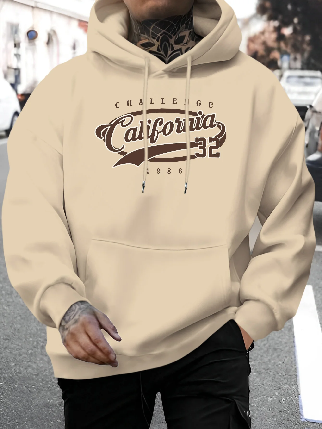 Street Fashion California - Men's Autumn-Winter Retro California 32 Challenge