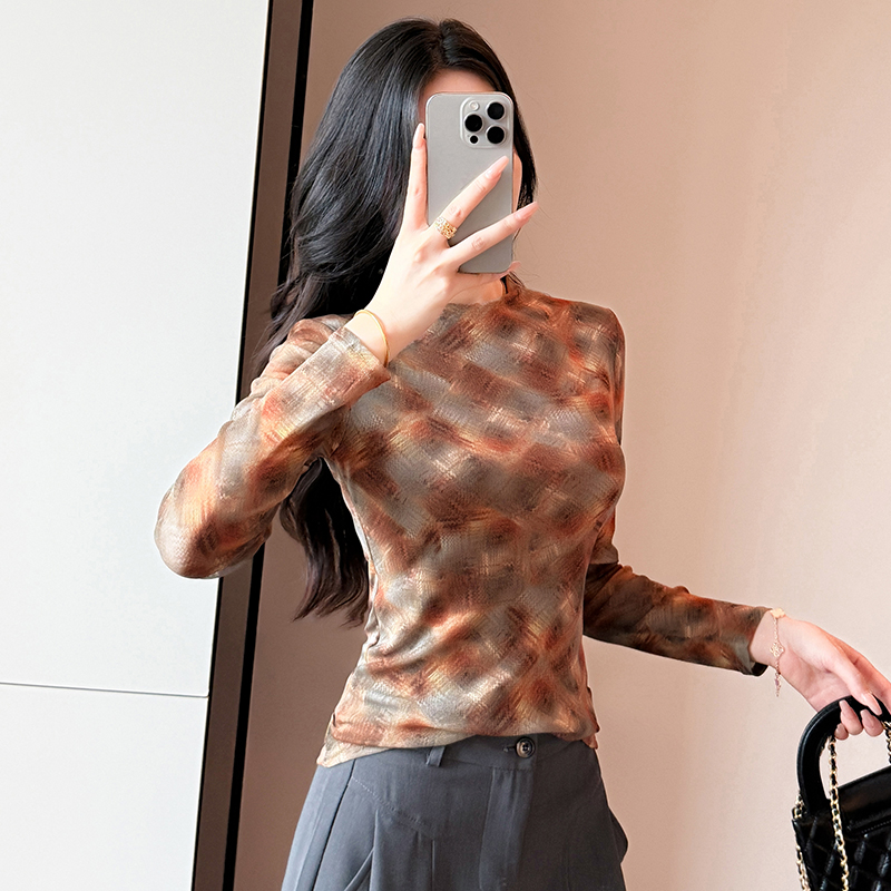 Y2K Mesh Top Women High Neck S - огляд і ціна Street Fashion Photographers