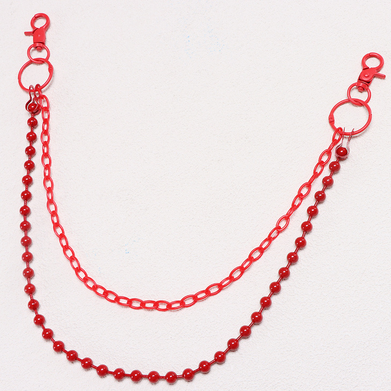 Bright Red Beaded Multi‑Layer  - огляд і ціна Street Fashion Jewelry