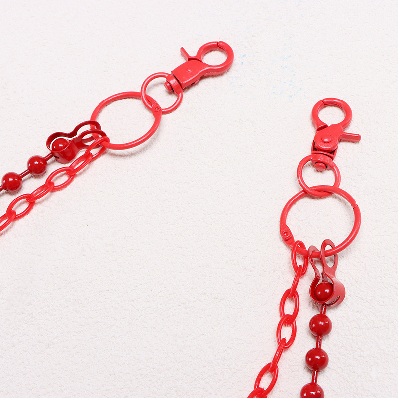 Bright Red Beaded Multi‑Layer  - огляд і ціна Street Fashion Jewelry