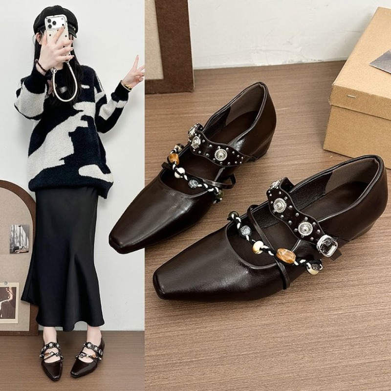 New Retro Mary Jane Shoes for  - огляд і ціна Street Fashion Styles