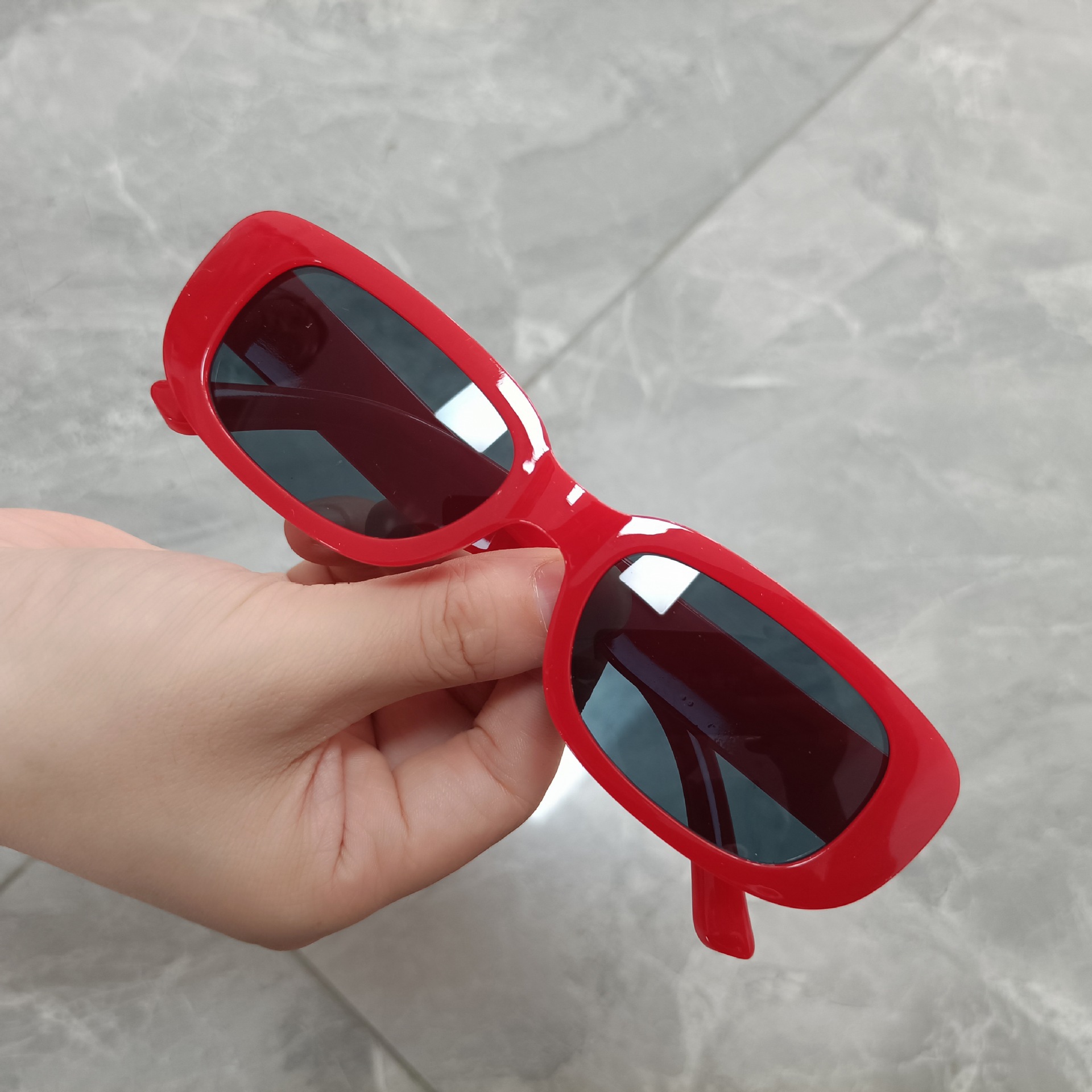 New Small Rectangle Sunglasses - огляд і ціна Street Fashion Photo