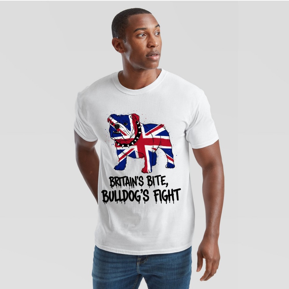 Union Jack Bulldog T-Shirt Bri - огляд і ціна Street Fashion Uk