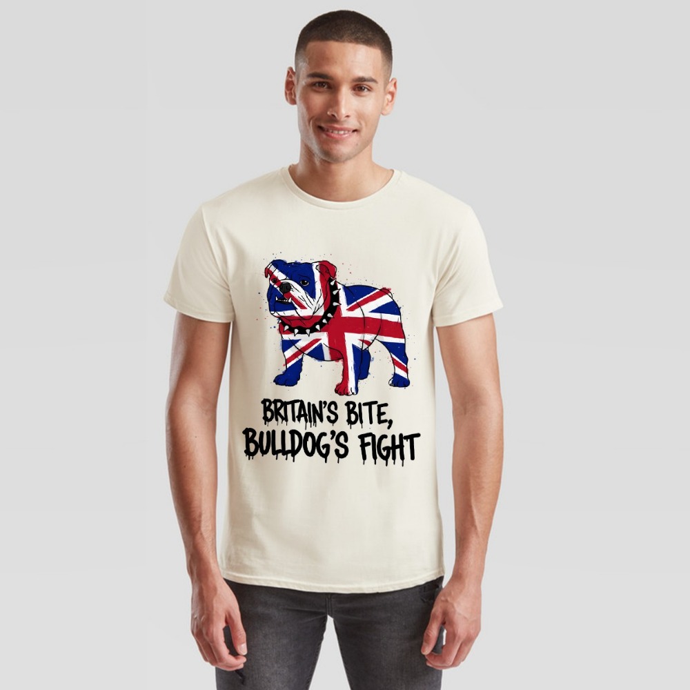 Union Jack Bulldog T-Shirt Bri - огляд і ціна Street Fashion Uk