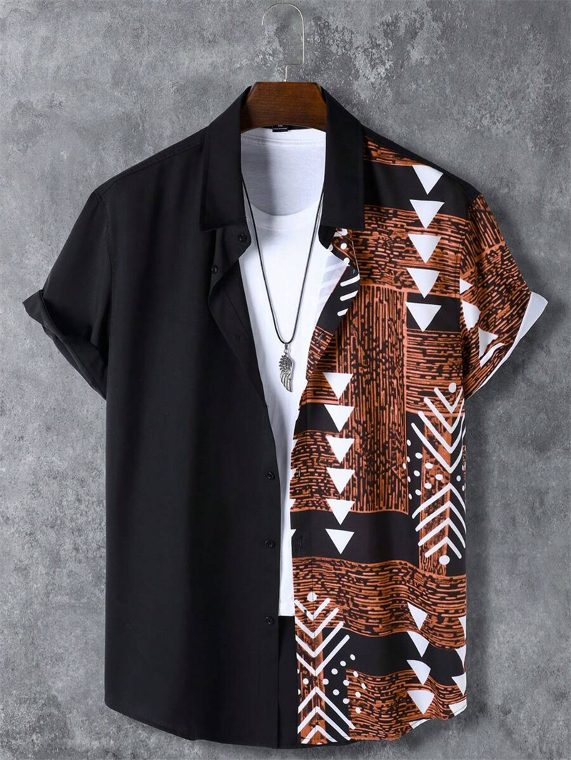 2025 Hawaiian Shirt Men's Fash - огляд і ціна Street Fashion Shanghai