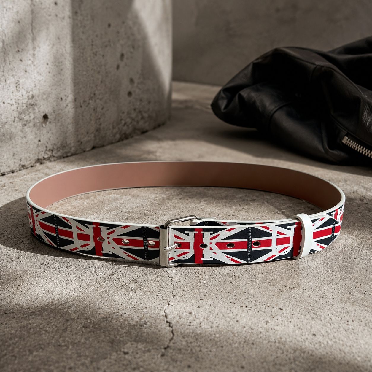 UK Union Jack Flag Print Belt  - огляд і ціна Street Fashion Uk