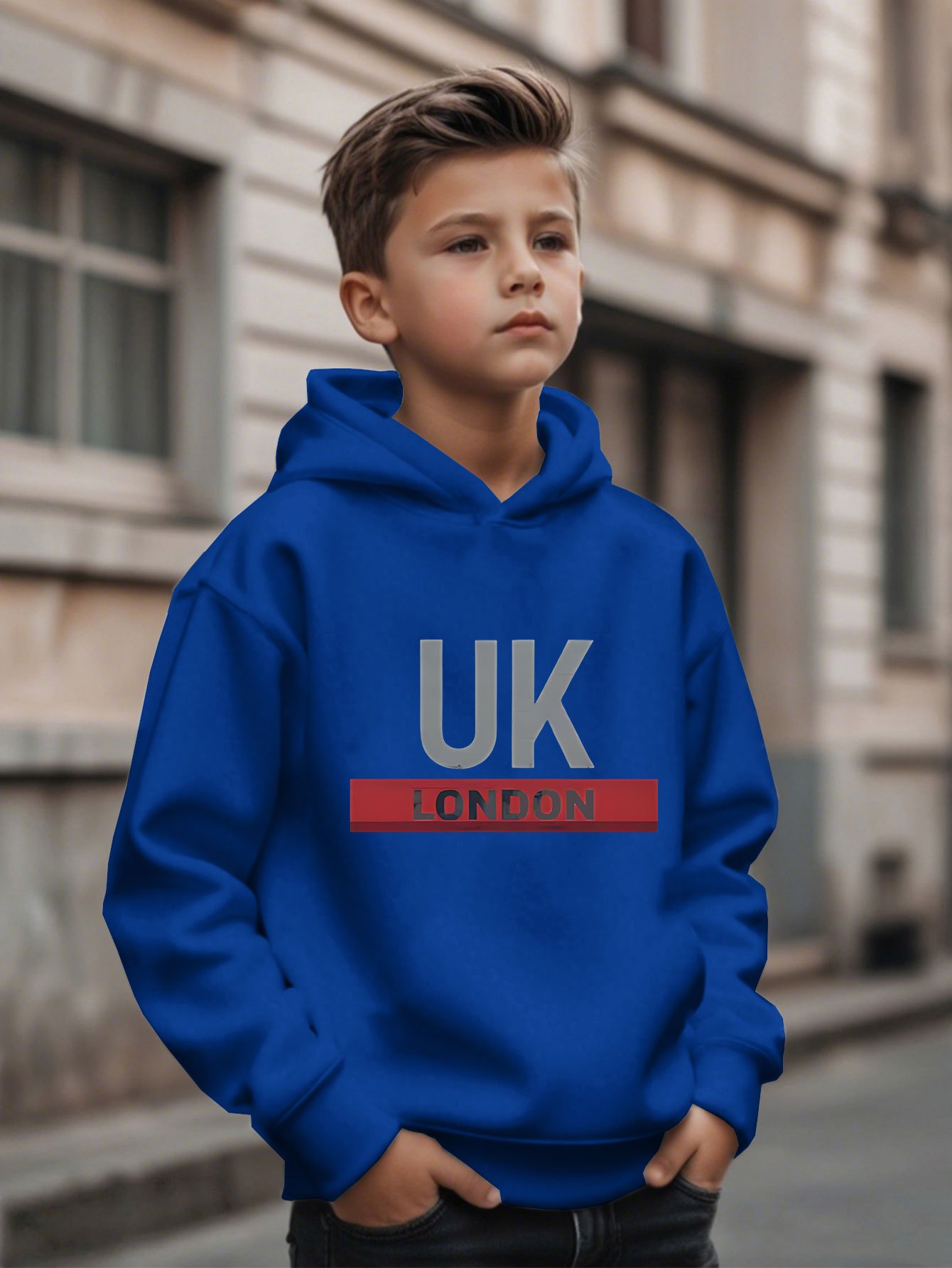 UK London Printed Hoodie Boys' - огляд і ціна Street Fashion Uk