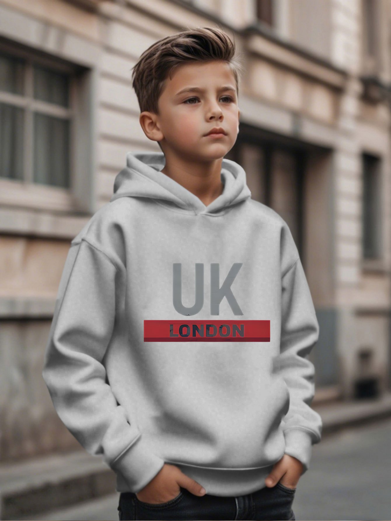 UK London Printed Hoodie Boys' - огляд і ціна Street Fashion Uk