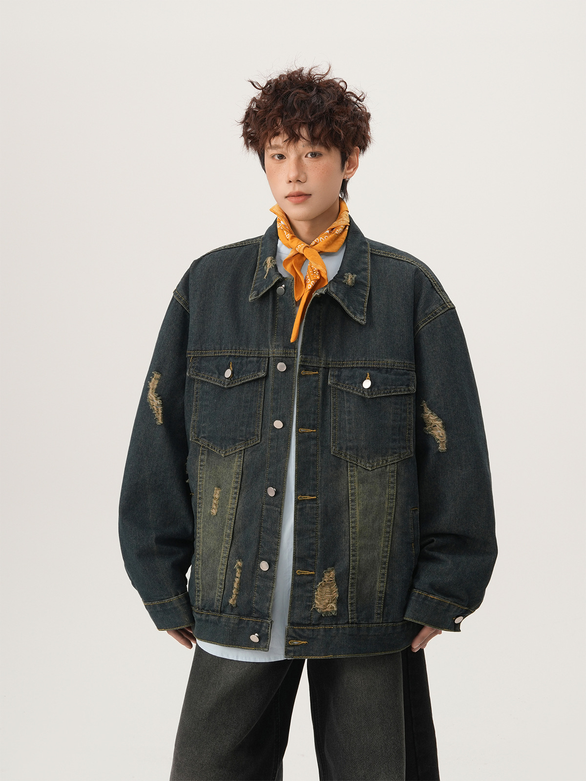 American High Street Ripped De - огляд і ціна Street Fashion Vintage