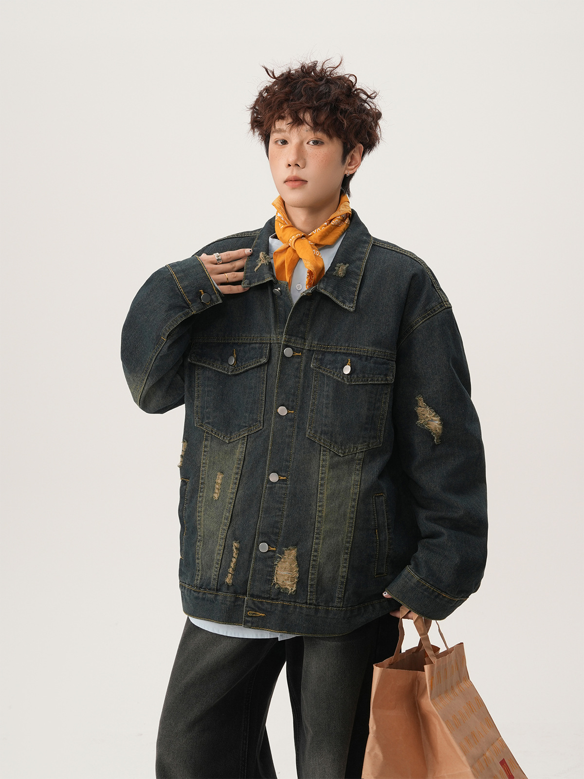 American High Street Ripped De - огляд і ціна Street Fashion Vintage