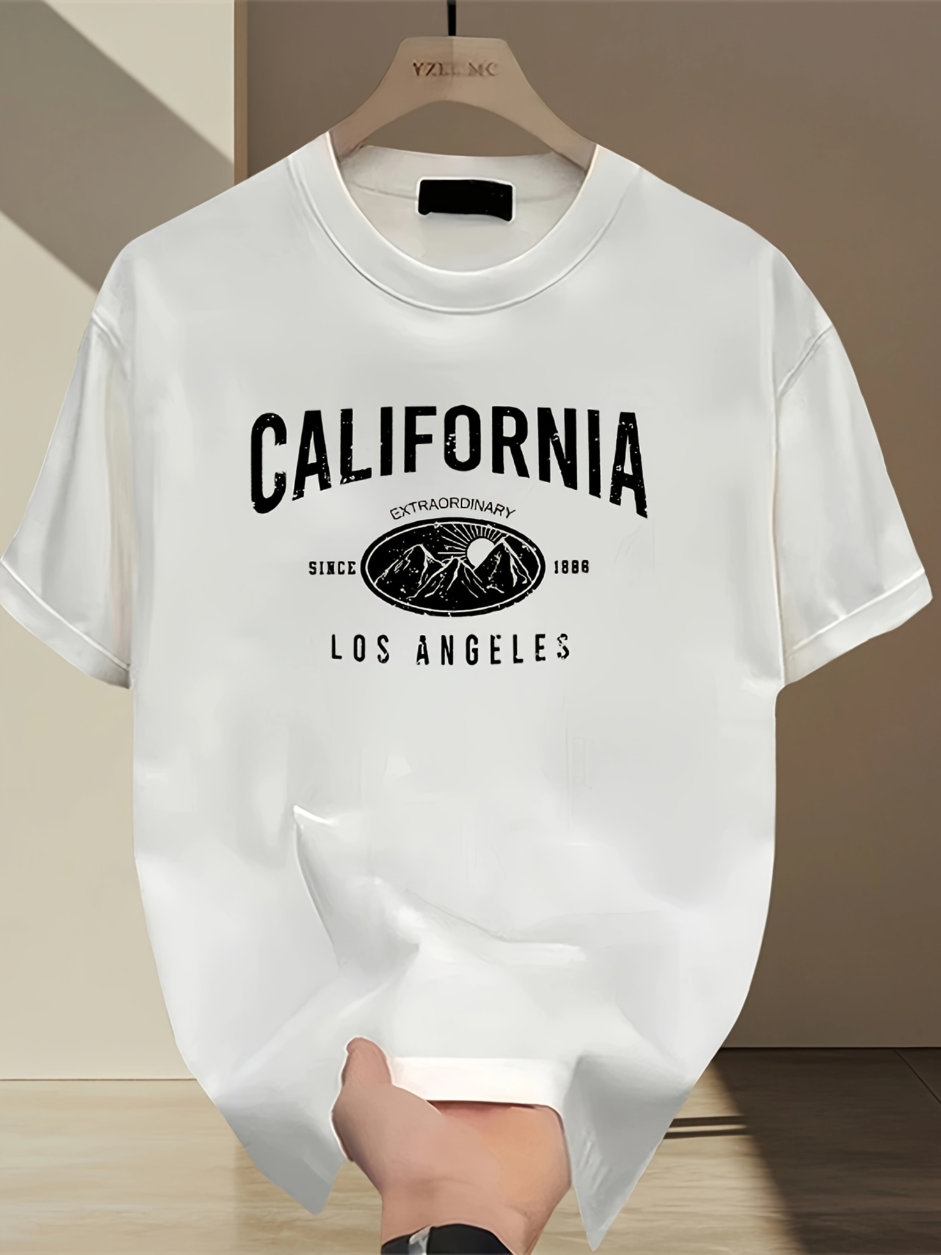 California Letter T-shirt Roun - огляд і ціна Street Fashion California