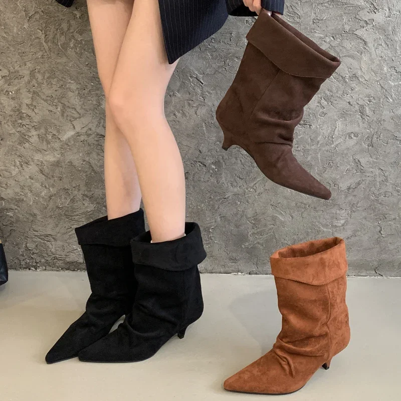 Aneikeh Winter Pointed Toe Thi - огляд і ціна Street Fashion Vintage