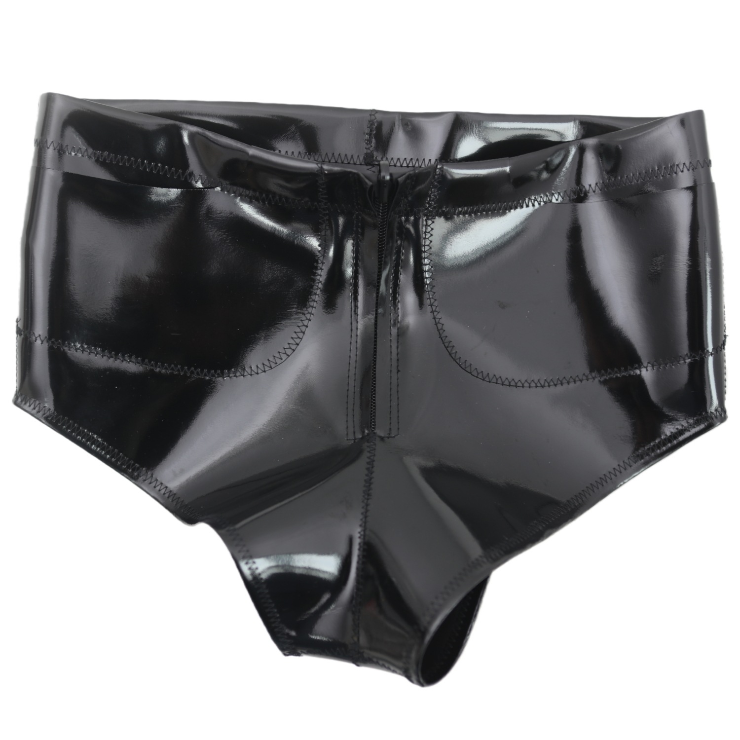 Women Men Glossy Pocket Shorts - огляд і ціна Street Fashion Styles