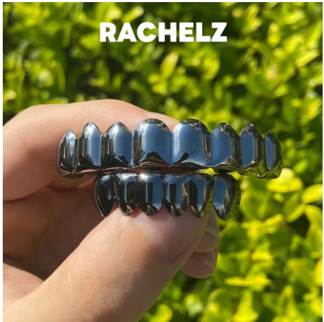 Hip Hop 8/6 Black Color Teeth  - огляд і ціна Street Fashion Jewelry