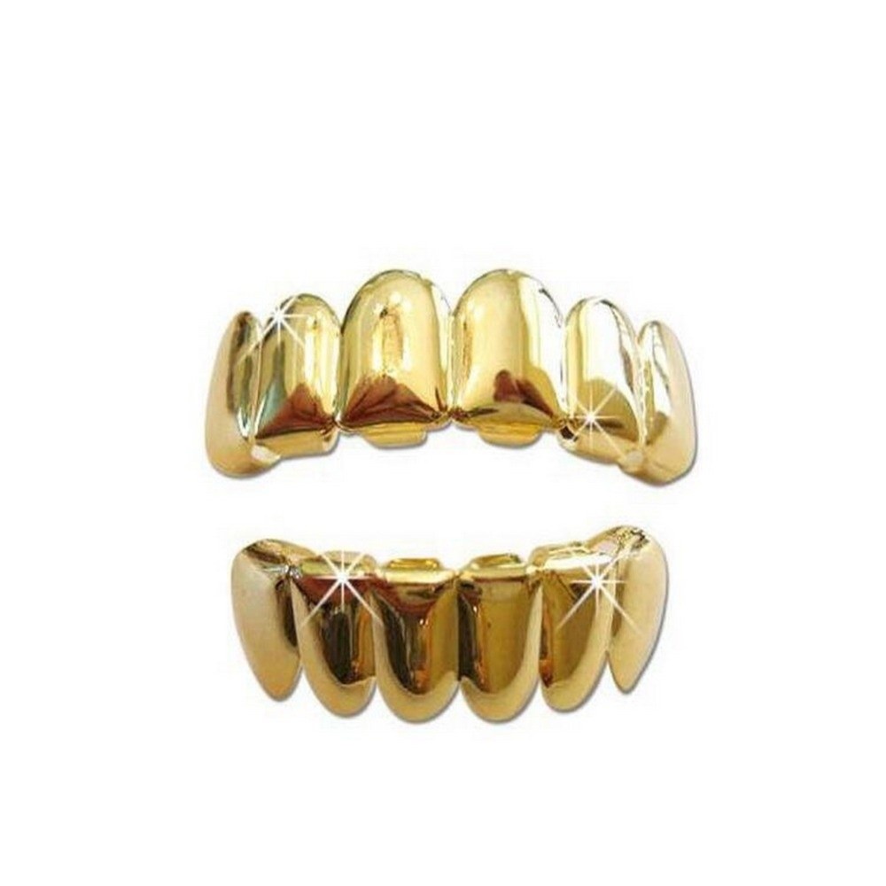 Hip Hop 8/6 Black Color Teeth  - огляд і ціна Street Fashion Jewelry