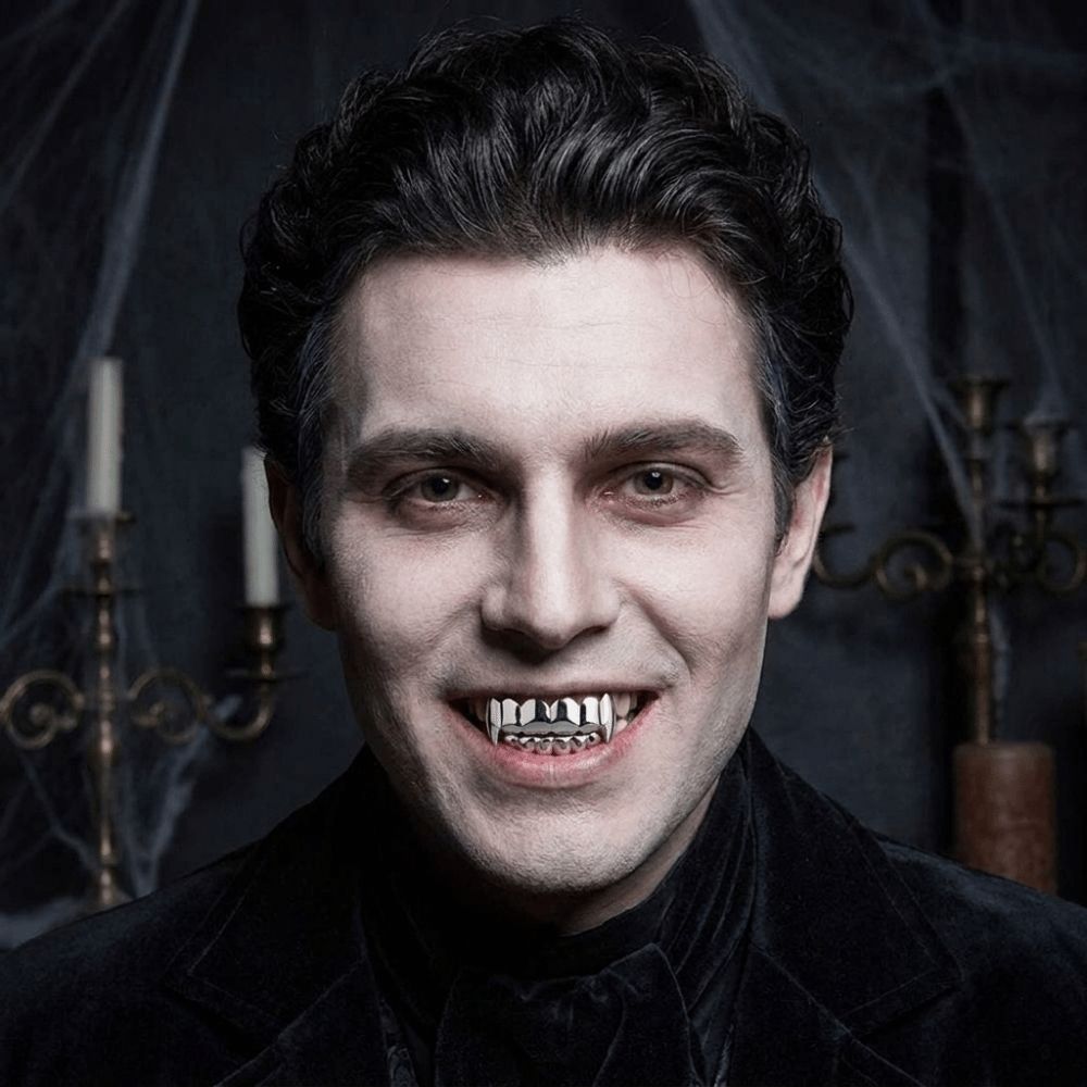 Hip Hop 8/6 Black Color Teeth  - огляд і ціна Street Fashion Jewelry