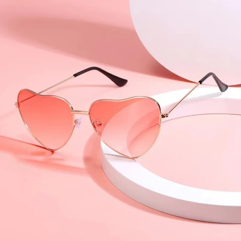 Fashion Heart Shaped Metal Sun - огляд і ціна Street Fashion Vintage
