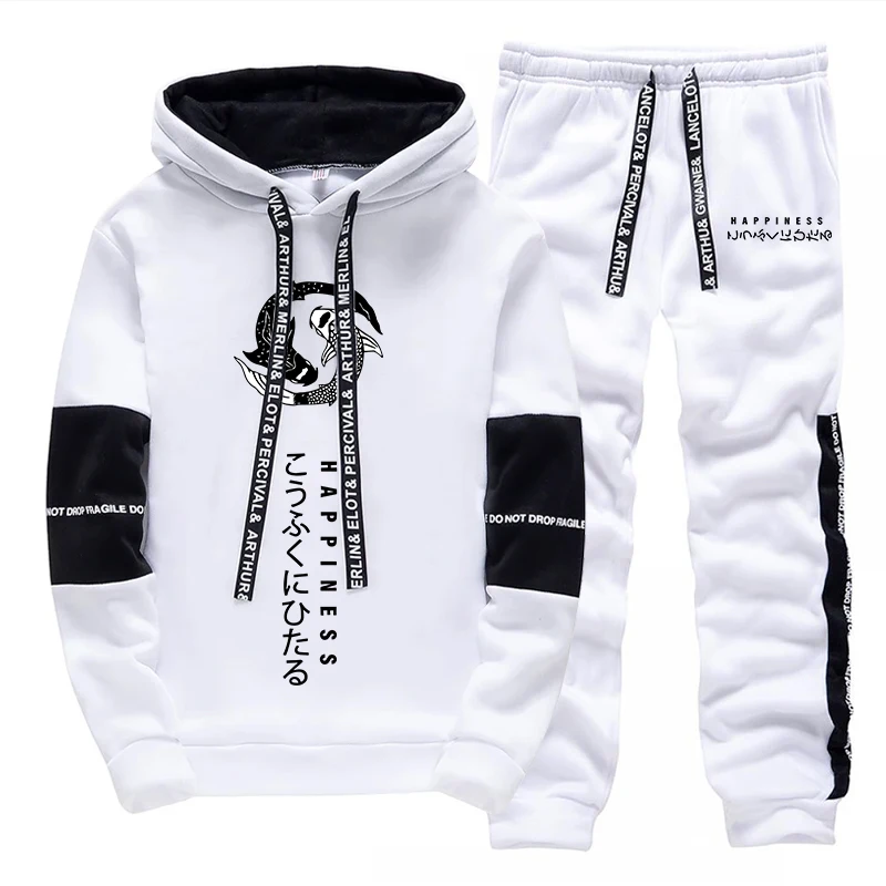 Fashion Men's Tracksuit Print  - огляд і ціна Street Fashion Casual