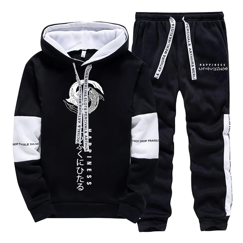 Fashion Men's Tracksuit Print  - огляд і ціна Street Fashion Casual