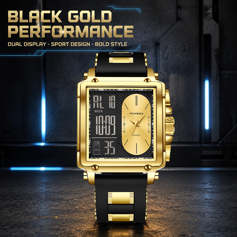 FOXBOX Electronic Man Watch Ca - огляд і ціна Street Fashion Week