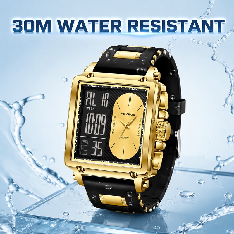 FOXBOX Electronic Man Watch Ca - огляд і ціна Street Fashion Week