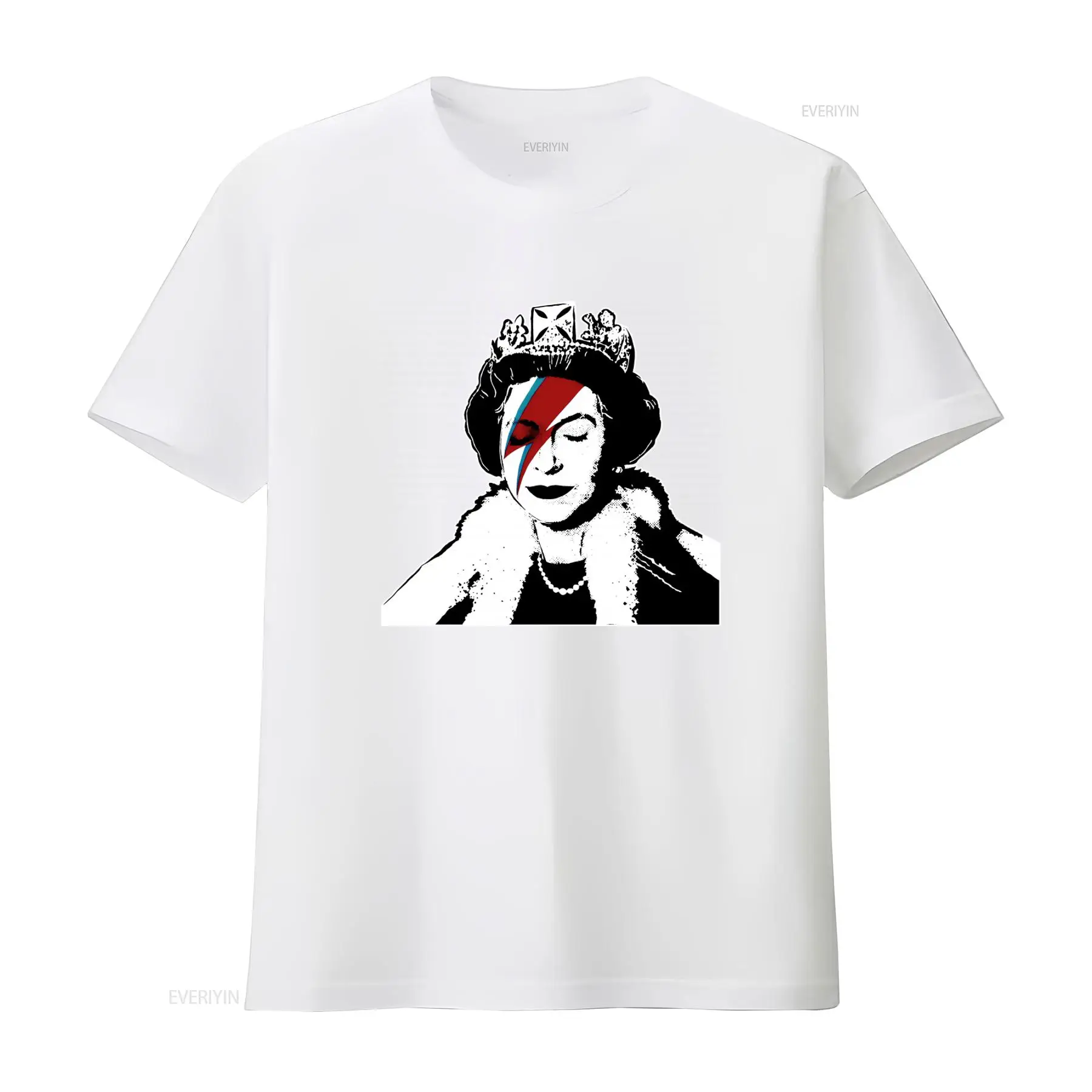Banksy Queen Graffiti Art T Sh - огляд і ціна Street Fashion Uk