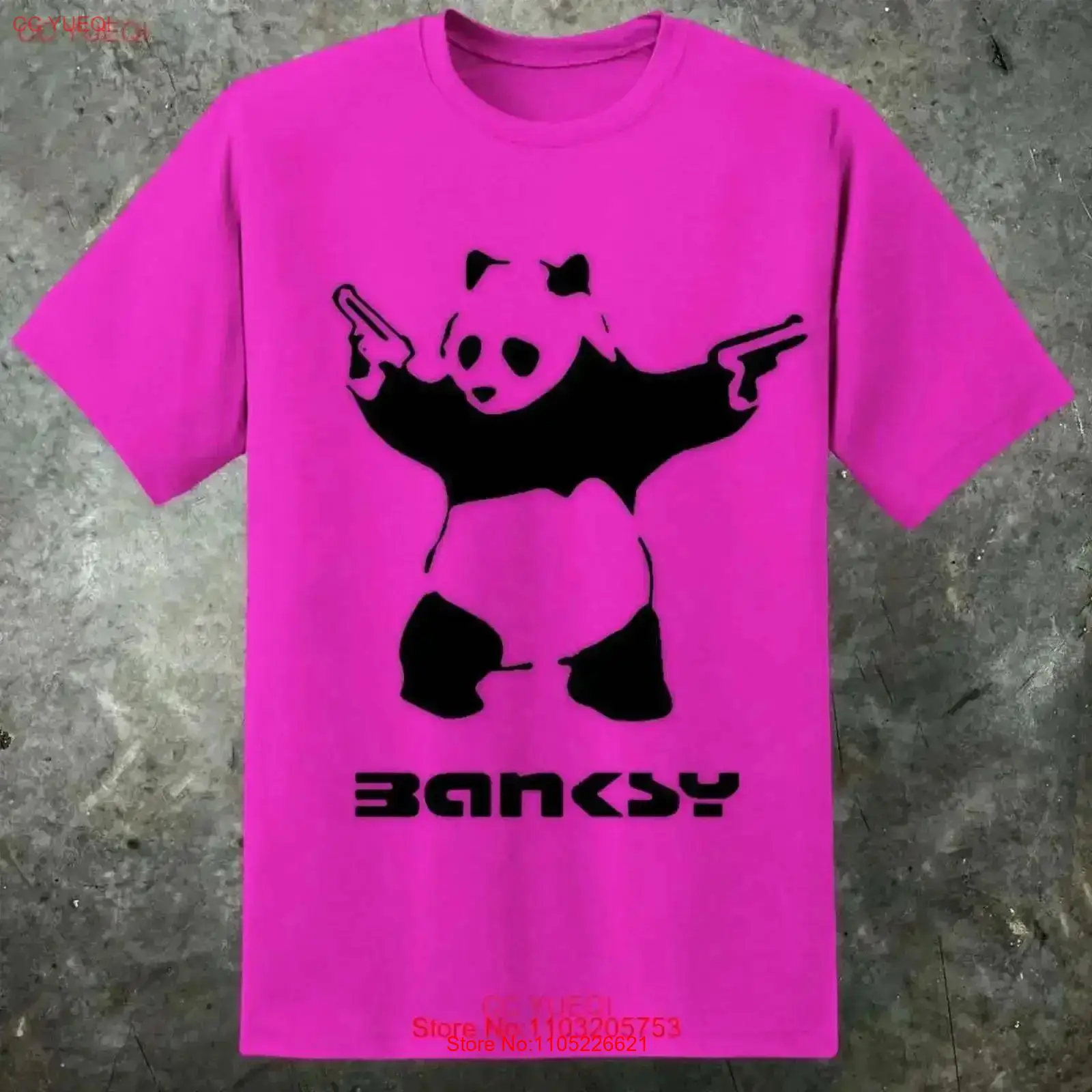 Banksy Inspired Mens Panda Gun - огляд і ціна Street Fashion Uk