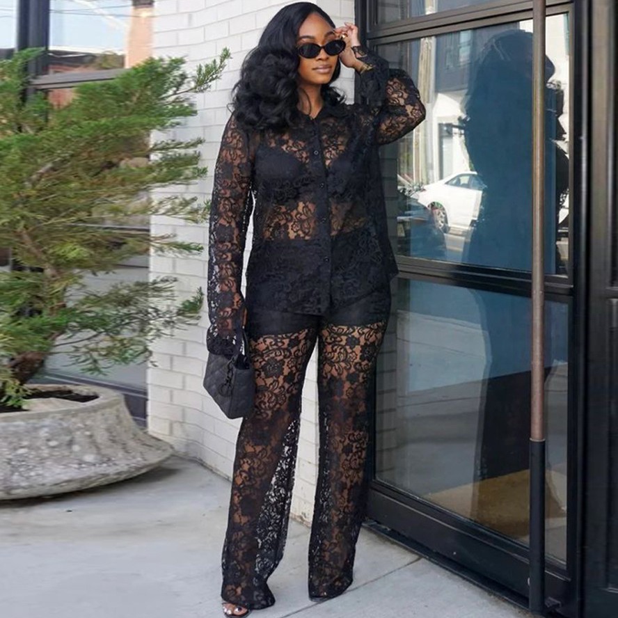 Perspective Lace Pants Set Sum - огляд і ціна Street Fashion Youth