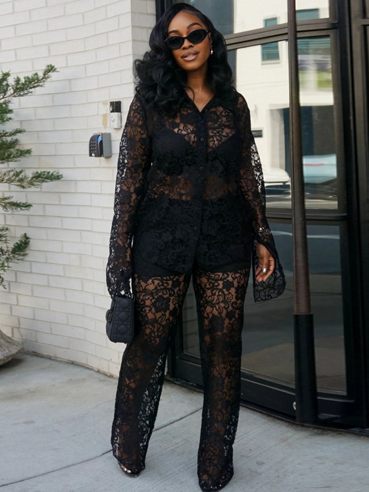 Perspective Lace Pants Set Sum - огляд і ціна Street Fashion Youth