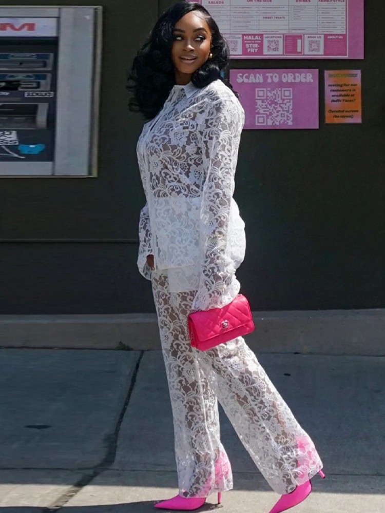 Perspective Lace Pants Set Sum - огляд і ціна Street Fashion Youth