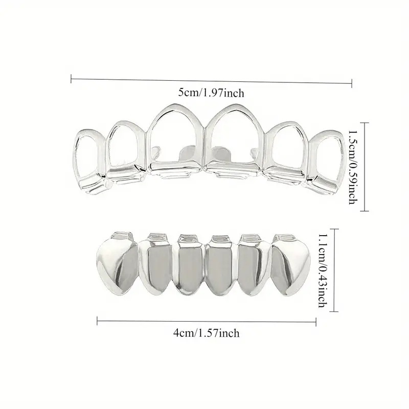 A Set Of Fashionable Six-Tooth - огляд і ціна Street Fashion Jewelry