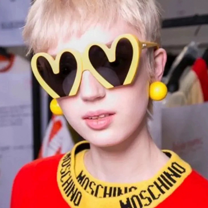 Fashion New Peach Heart Sungla - огляд і ціна Street Fashion Photo