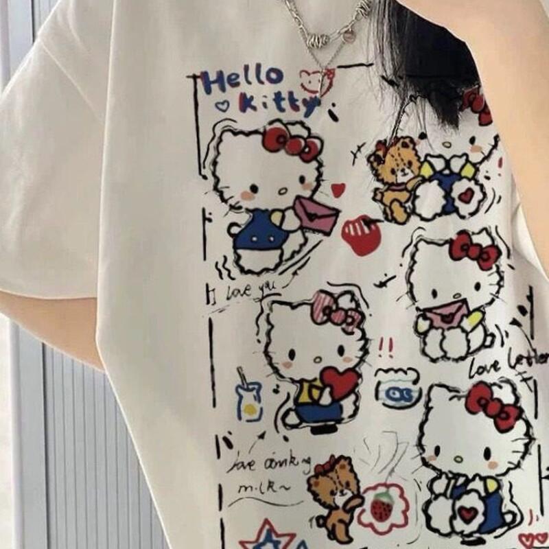 Short-Sleeved Summer Hello Kit - огляд і ціна Street Fashion Casual